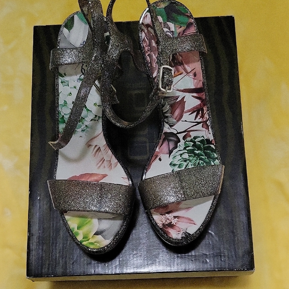 Elegant Glitter Strap Women's Sandals